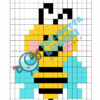 Pixel allena occhi di Primavera