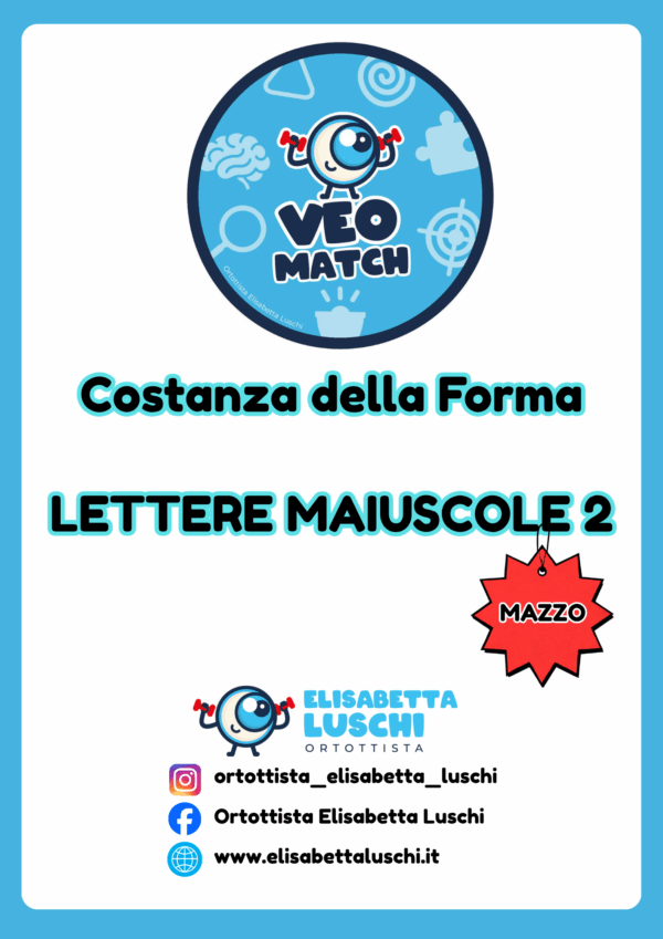 VEO MATCH - COSTANZA FORMA - LETTERE MAIUSCOLE 2