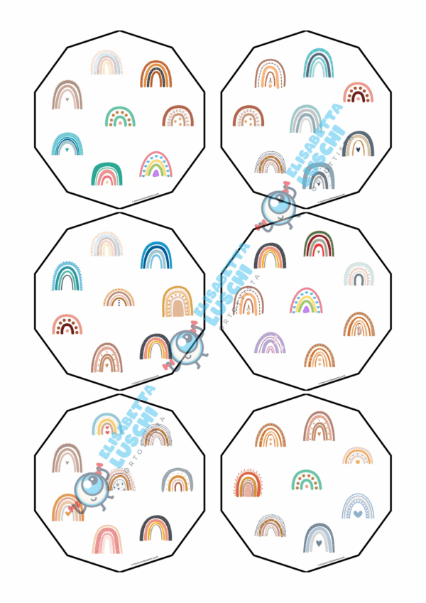 5. VEO MATCH_DISCRIMINAZIONE VISIVA_ARCOBALENO VEO MATCH - PACCHETTO COMPLETO