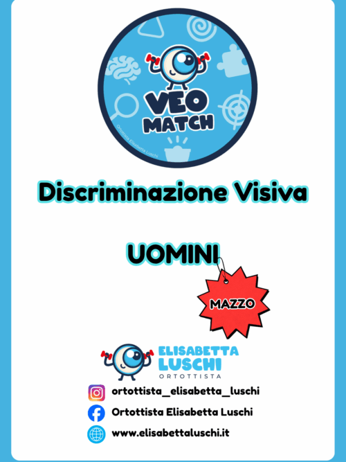 VEO MATCH - DISCRIMINAZIONE VISIVA - UOMINI