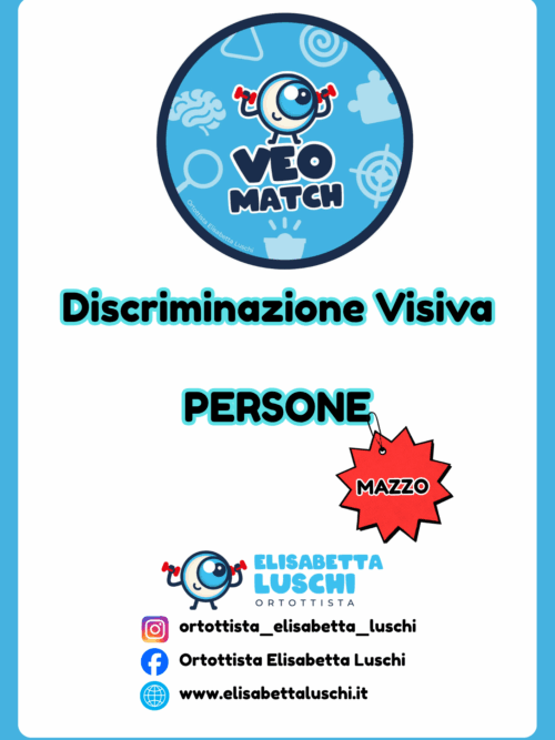 VEO MATCH - DISCRIMINAZIONE VISIVA - PERSONE