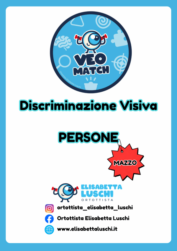 VEO MATCH - DISCRIMINAZIONE VISIVA - PERSONE