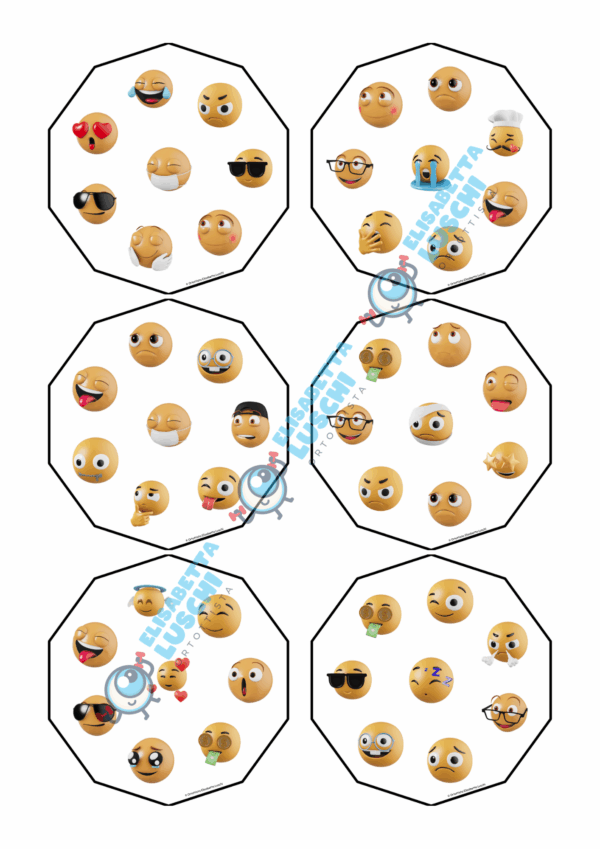 8. VEO MATCH_DISCRIMINAZIONE VISIVA_EMOTICON VEO MATCH - PACCHETTO COMPLETO